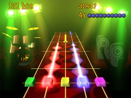 Jouer à Guitar Hero